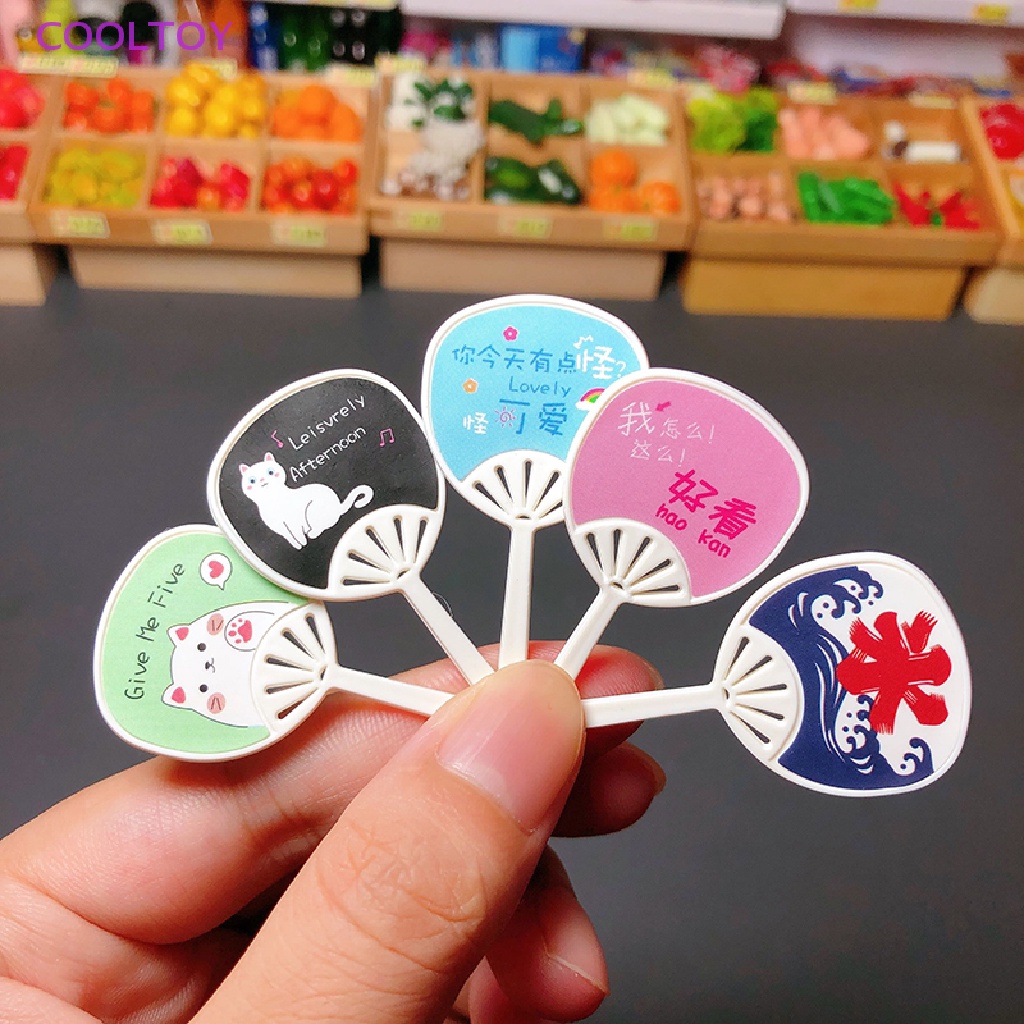 Quạt Mini Xinh Xắn Cho Nhà Búp Bê Tỉ Lệ 1: 12