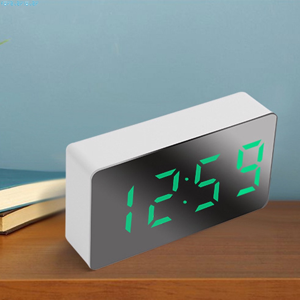 Đồng Hồ Báo Thức Thông Minh Màn Hình LED 3.1 inch Tối Giản Cho Thanh Thiếu Niên / Trẻ Em / Người Lớn