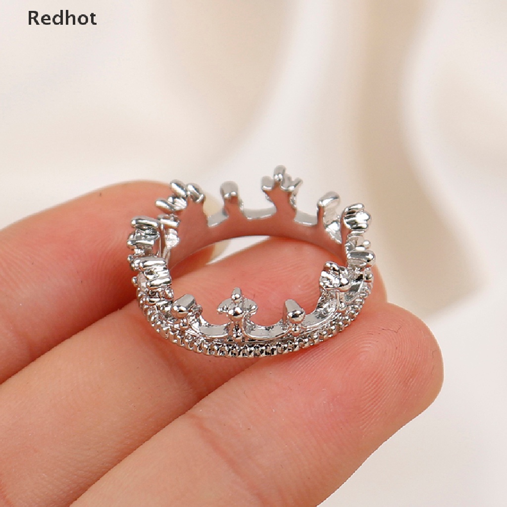 &lt; Redhot &gt; Mô Hình Vương Miện Công Chúa Mini Bằng Kim Loại 1: 12 Trang Trí Nhà Búp Bê