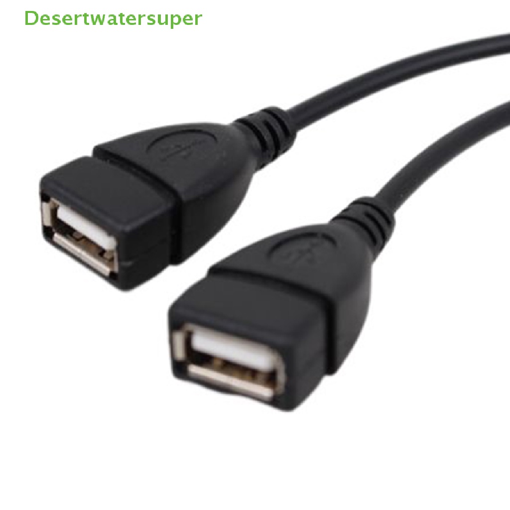 Dây Cáp Nối Dài USB 2.0 2 Trong 1 Cho Ổ Đĩa Cứng
