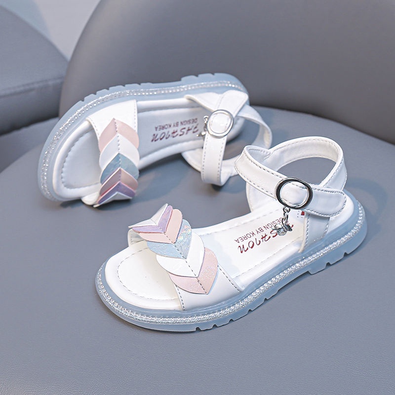 Giày Sandal Đế Mềm Chống Trượt Thời Trang Đi Biển Cho Bé Gái 3-4 - 5-6 - 7-8 - 9-10 - 11-12 Tuổi