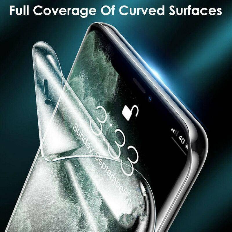 Bộ 3 Phim Hydrogel Nhám Dán Bảo Vệ Màn Hình Cho iPhone 14 13 12 11 Pro MAX Plus X XS MAX XR 6 6S 7 8 Plus SE 2022 2020