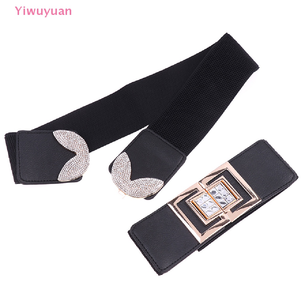 Thắt Lưng Co Giãn Đính Đá Trang Trí Đầm Nữ Mới