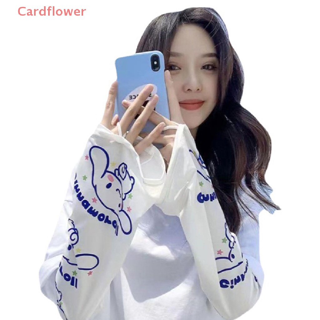 Găng Tay Dài Ống Loe Chống Nắng Chống Tia UV Thoáng Khí Giữ Ấm Cho Hoạt Động Thể Thao Ngoài Trời Mới