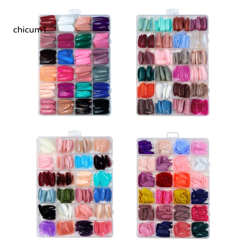 Hộp 576 Miếng Dán Trang Trí Móng Tay Mềm Mại