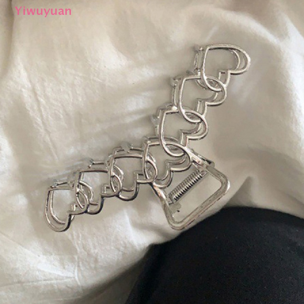 Kẹp Tóc Nữ Hình Ngôi Sao Năm Cánh Trái Tim Phong Cách Harajuku Y2k