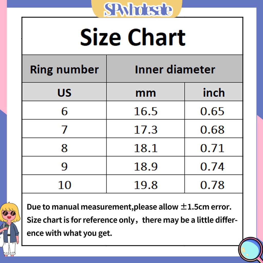 <SPwholesale> Nhẫn Đính Đá Thời Trang Phong Cách Vintage Dành Cho Nữ