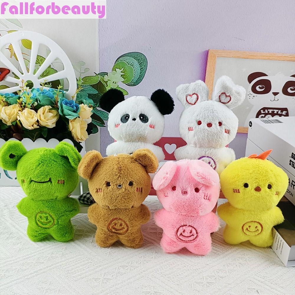 Gấu Nhồi Bông Mềm Mại Treo Móc Khóa Trang Trí