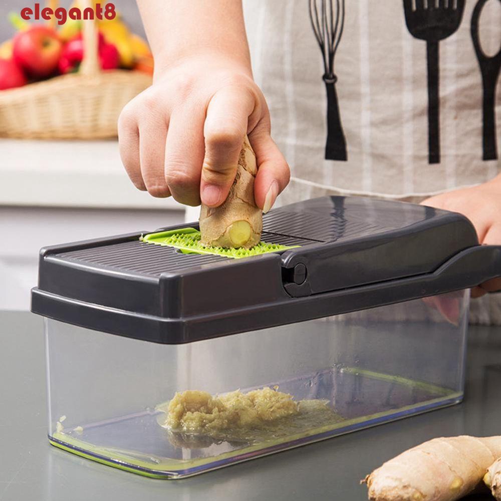 Dụng Cụ Cắt Nghiền Khoai Tây 7 Trong 1 Tiện Lợi