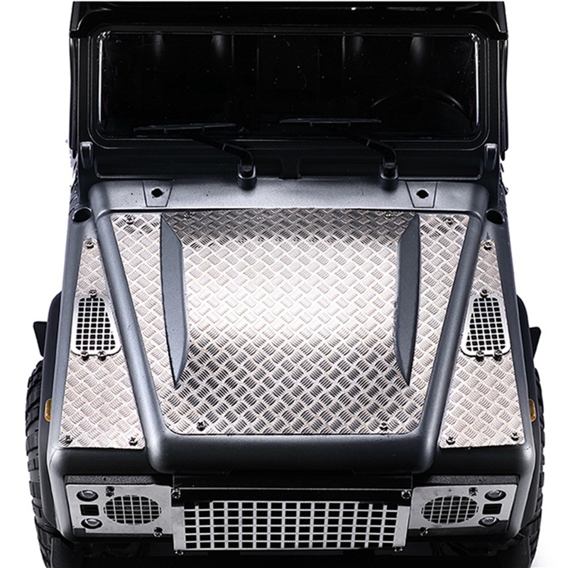 Lưới Tản Nhiệt Chống Trượt Bằng Kim Loại Cho Xe Hơi Điều Khiển Từ Xa MN D90 MN98 MN99S 1 / 12