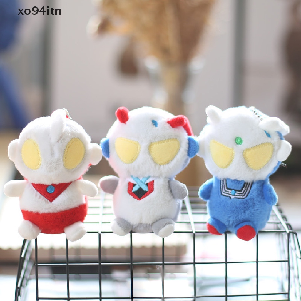 Búp Bê Nhồi Bông Hình Ultraman Zero 12CM Trang Trí Túi Xách / Móc Khóa