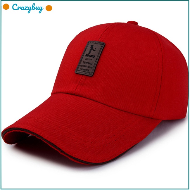 Cr Mũ Lưỡi Trai Vải Thoáng Khí Phong Cách Đơn Giản Cho Nam