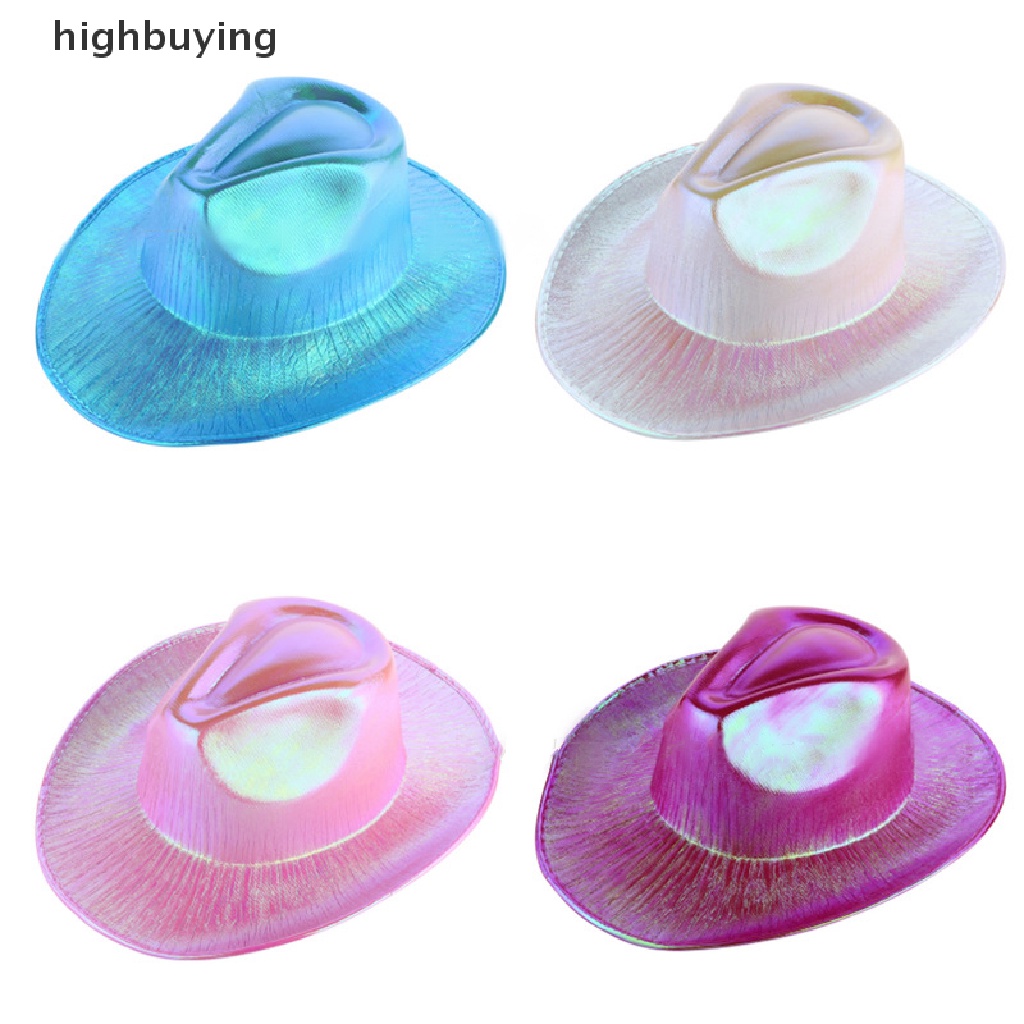 Mũ Cao Bồi Đính Ngọc Trai Lấp Lánh Cho Nữ