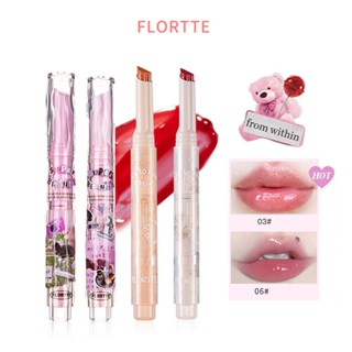 Son Môi Flortte / hua Lolia Dưỡng Ẩm Thiết Kế Vỏ Son Hình Trái Tim Xinh Xắn son bóng Son Môi flortte Dạng Lỏng Bền Màu Lâu Trôi Chống Thấm Nước Độc Đáo