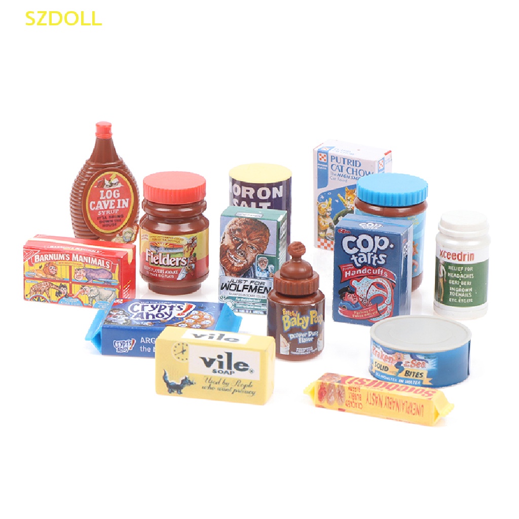 Siêu Thị Mini Tỉ Lệ 1 / 6 Trang Trí Nhà Búp Bê