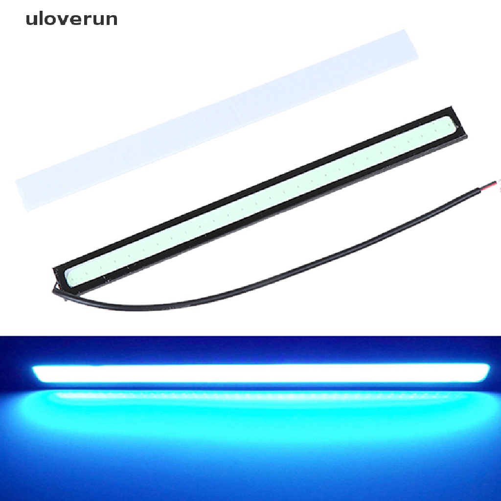 Uloverun Dải Đèn Led cob 17cm 12V Chống Thấm Nước Trang Trí Xe Hơi