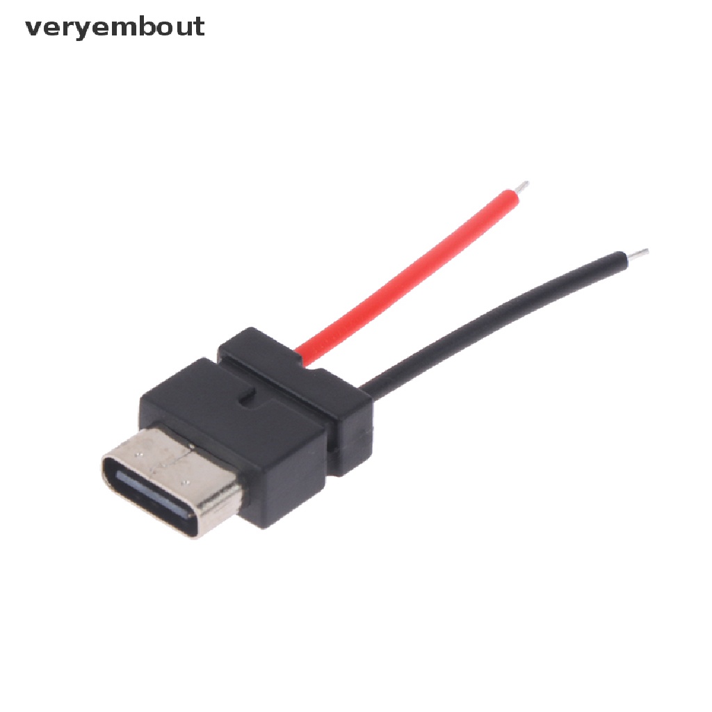 Set 2 Dây Cáp Kết Nối USB Type-c 2 Đầu Cái 4.5mm n