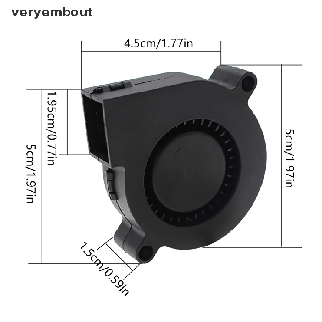 Quạt Tản Nhiệt DC 5V Prusa i3 MK3 Chuyên Dụng Chất Lượng Cao