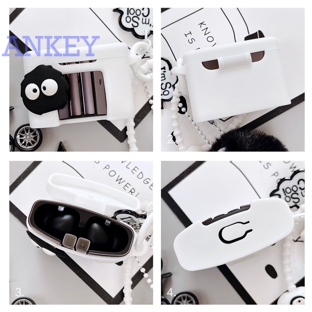 FIIL CC Pro2 / CC Nano Case Protective Cute Cartoon Cover Bluetooth Earphone Shell Accessories TWS Headphone Portable