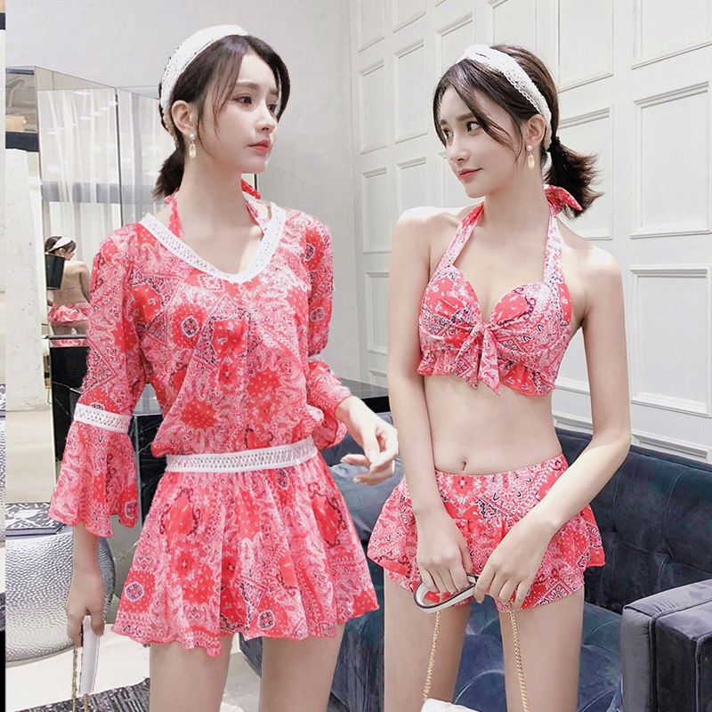 Bộ Đồ Bơi Ba Mảnh Ôm Dáng Nhiều Kiểu Dáng Tùy Chọn Thời Trang Mùa Xuân Cho Nữ One