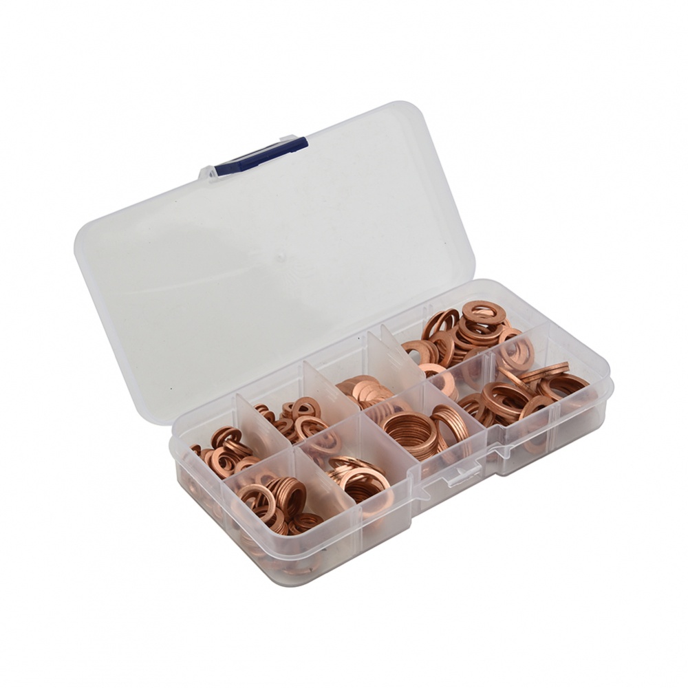 Bộ Vòng Đệm Bằng Đồng Cứng Chuyên Dụng Cho Sửa Chữa Thủy Lực