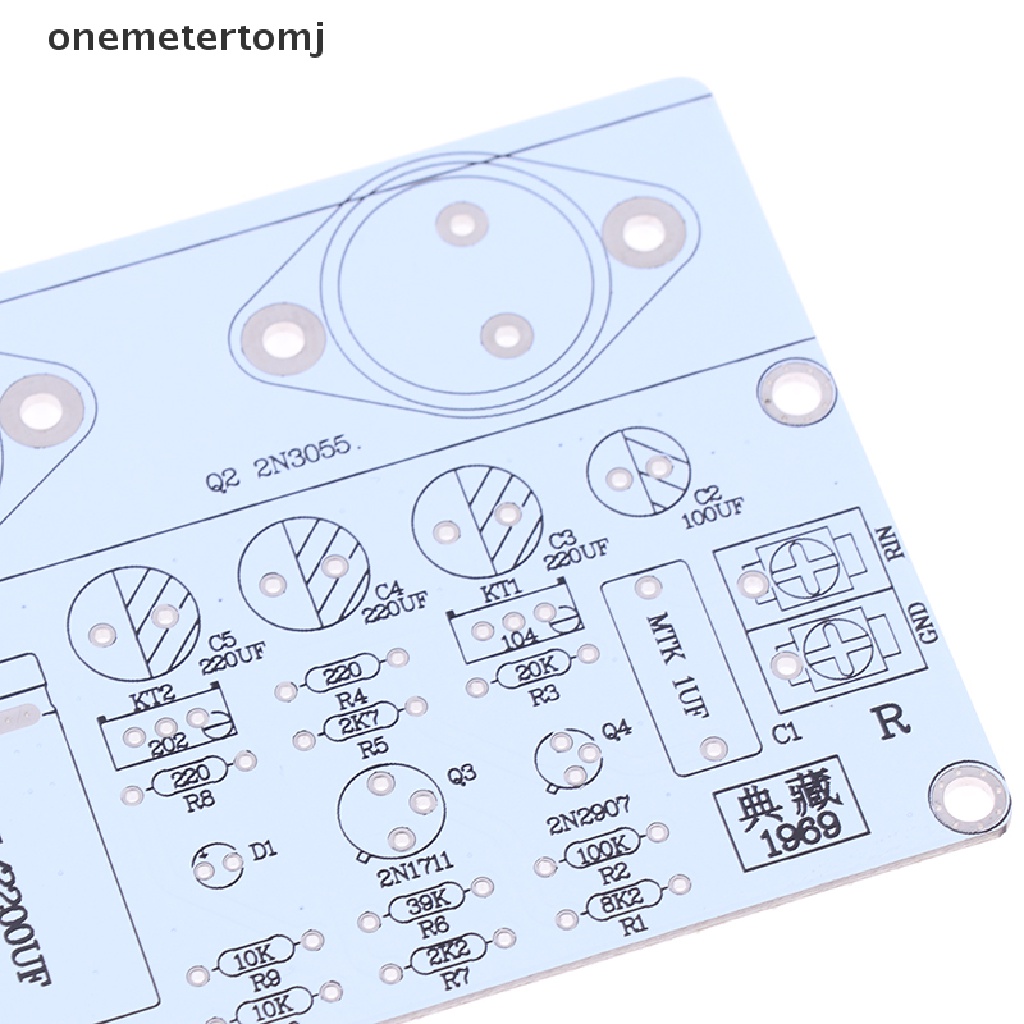 Bảng Mạch Khuếch Đại Âm Thanh onemetertomj 1969 HiFi Class A Power Amp EN