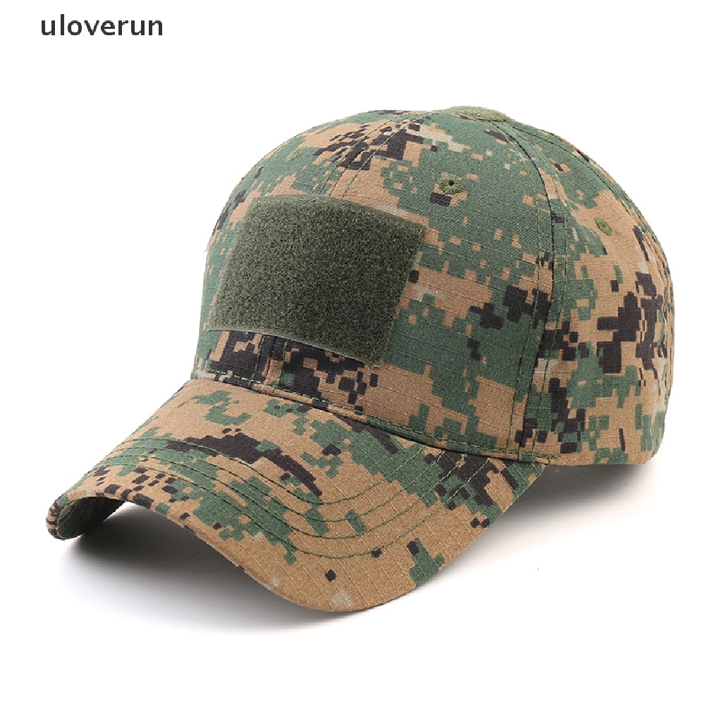 Uloverun Mũ Lưỡi Trai Họa Tiết Rằn Ri Cá Tính Cho Nam