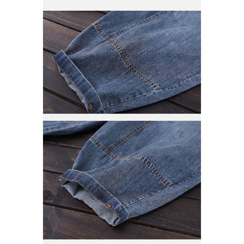 Quần Jeans Lửng Thời Trang Dành Cho Nữ