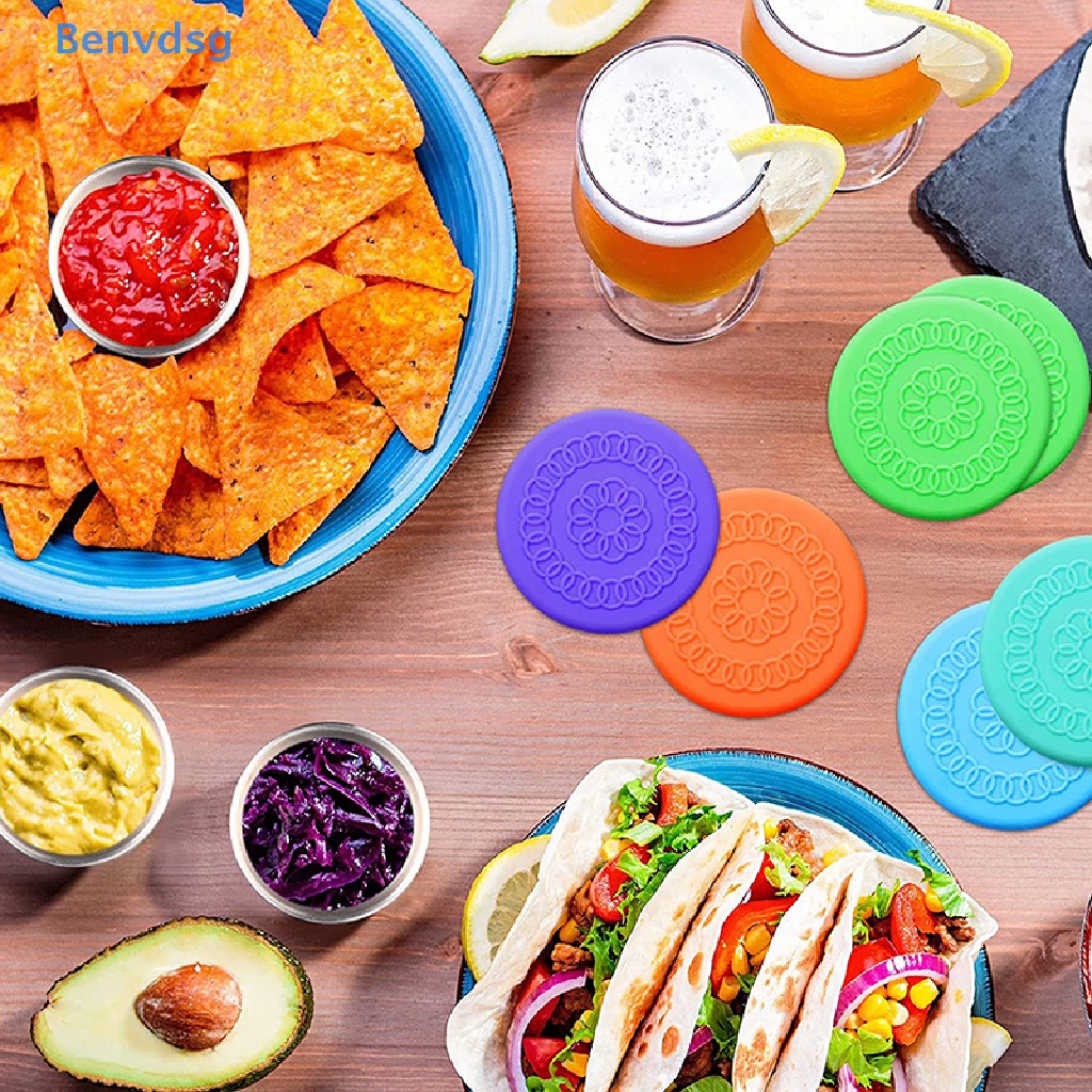 1 Cốc Đựng Nước Sốt Bằng Thép Không Gỉ Có Nắp Silicone Tiện Dụng