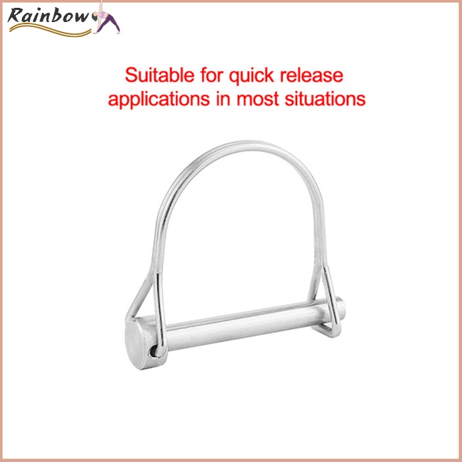 Chốt Khóa Dây Tròn Chữ D Bằng Thép Không Gỉ 316 An Toàn Cho Tàu Thuyền / Xe Tải