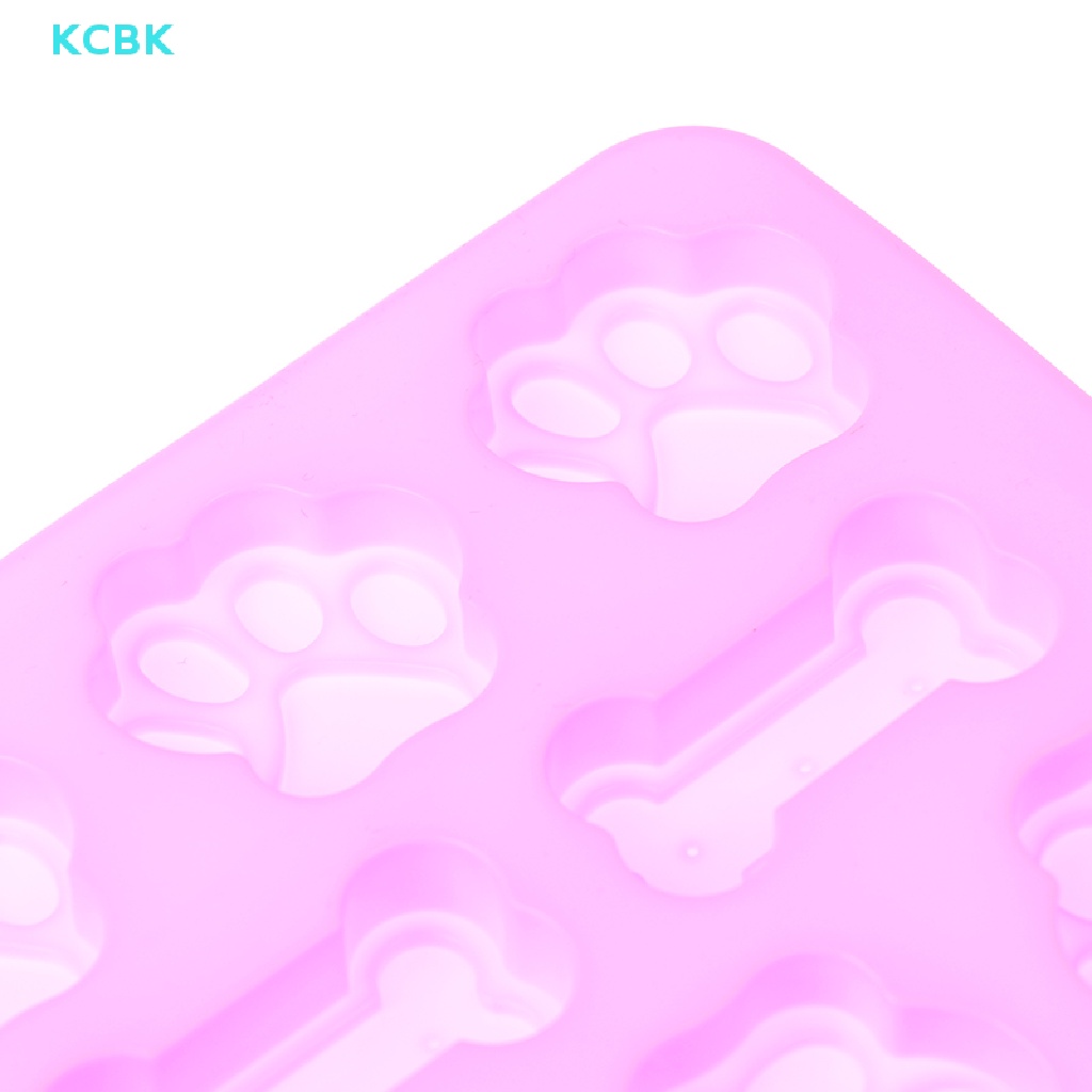 Khuôn Silicone Làm Bánh Hình Bàn Chân Chó 3D DIY