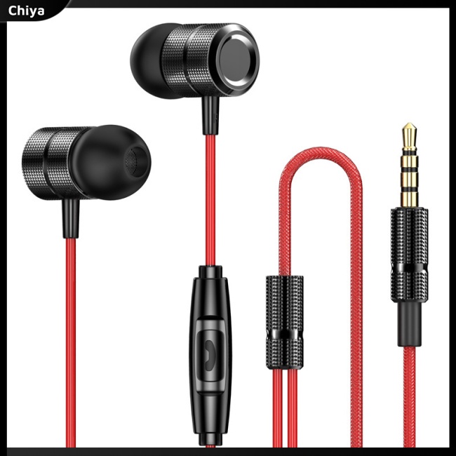 Tai Nghe Nhét Tai Sợi Nylon Bện Dây Nilon Có Micro Điều Khiển Trò Chơi