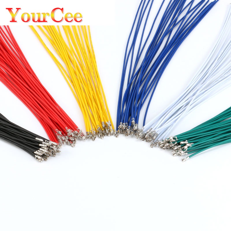 Set 50 / 10 Dây Thiếc Nối Đầu Cuối 200mm XH2.54 6 Màu