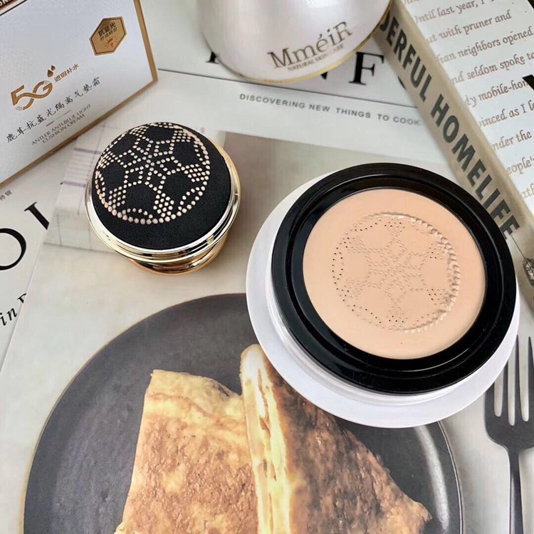 Kem BB Dạng Air Cushion MMEIR Che Phủ Lỗ Chân Lông Làm Sáng Da Chống Ánh Sáng Xanh 20g