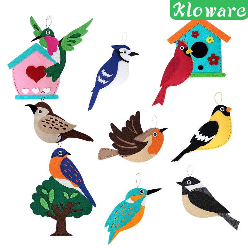 Bộ Dụng Cụ May Vá Thủ Công Hình Cá Và Chim Cho Người Mới Bắt Đầu