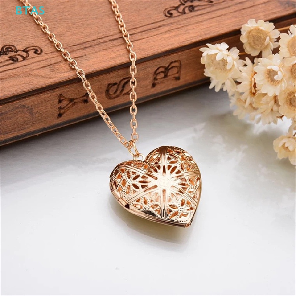Vòng cổ Mặt Mở Hình Trái Tim Thời Trang Cho Nữ