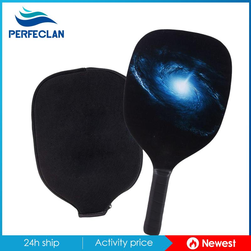 [Perfeclan] Vợt Bóng Pickleball Có Vỏ Bọc Dây Kéo Gọn Nhẹ Đầu Cao