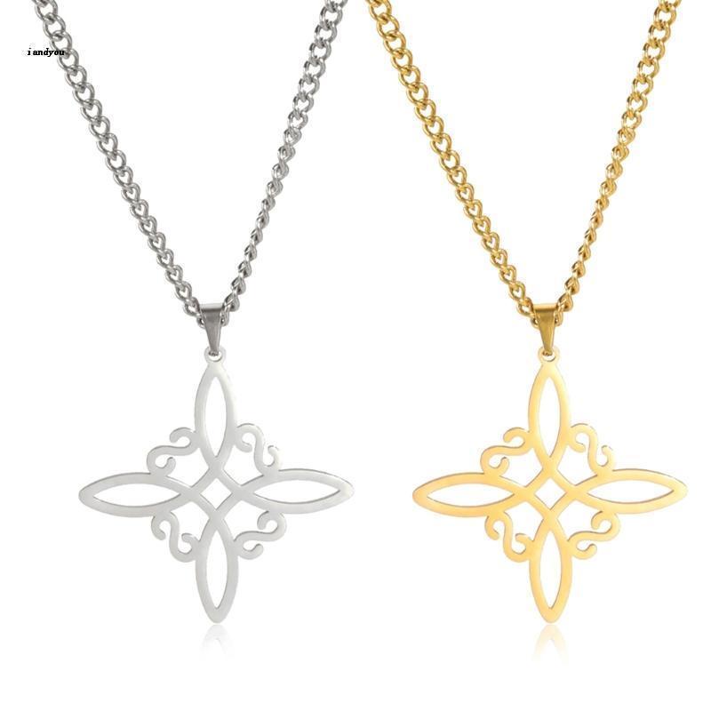 ✿ Vòng cổ Mặt Phù Thủy Triquetra-Trinity Thời Trang