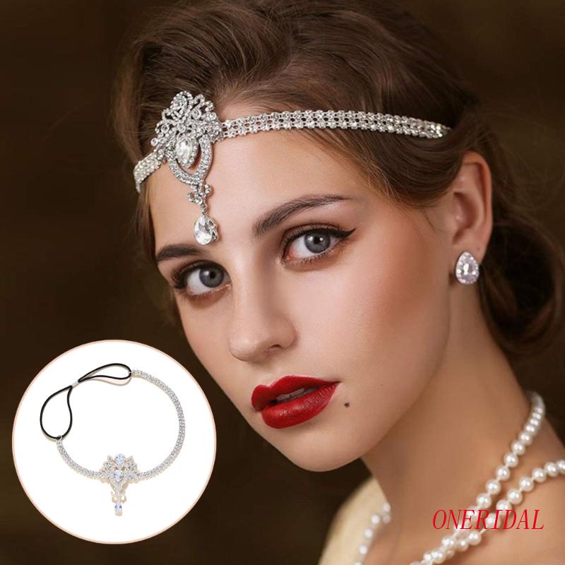 Dây Cài Tóc Đính Đá Lấp Lánh Dành Cho Cô Dâu