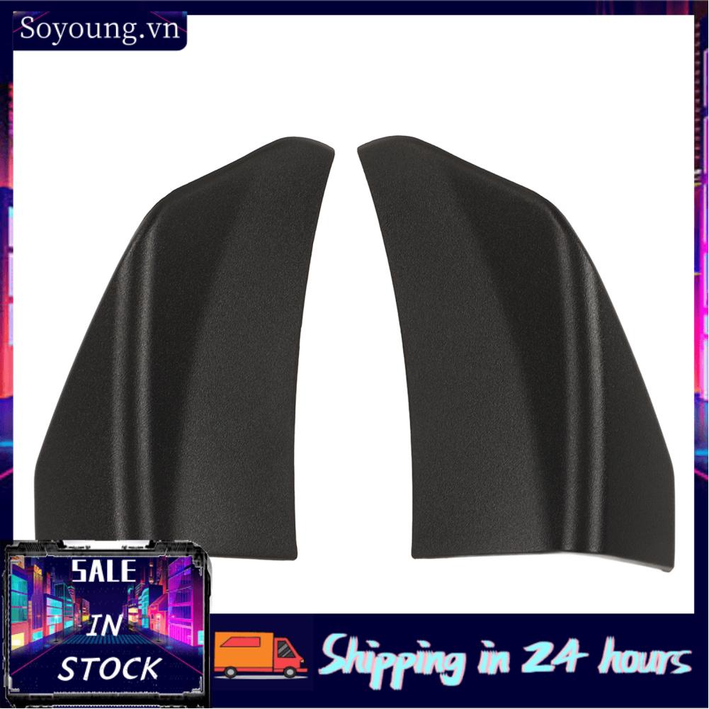 Soyoung Car Front Bumper Slitter Lip Diffuser  Black Precision Crafted Chin Spoiler Winglet Guards for Vehicle