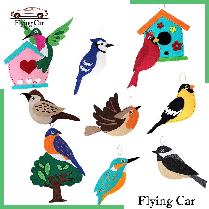 Bộ Dụng Cụ May Vá Thủ Công Hình Cá Và Chim Cho Người Mới Bắt Đầu Lzdjfmy2