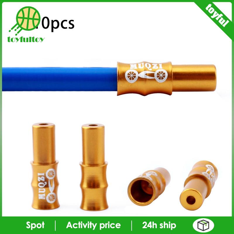 Set 10 Nắp Đậy Đầu Dây Cáp Xe Đạp 5mm Thông Dụng