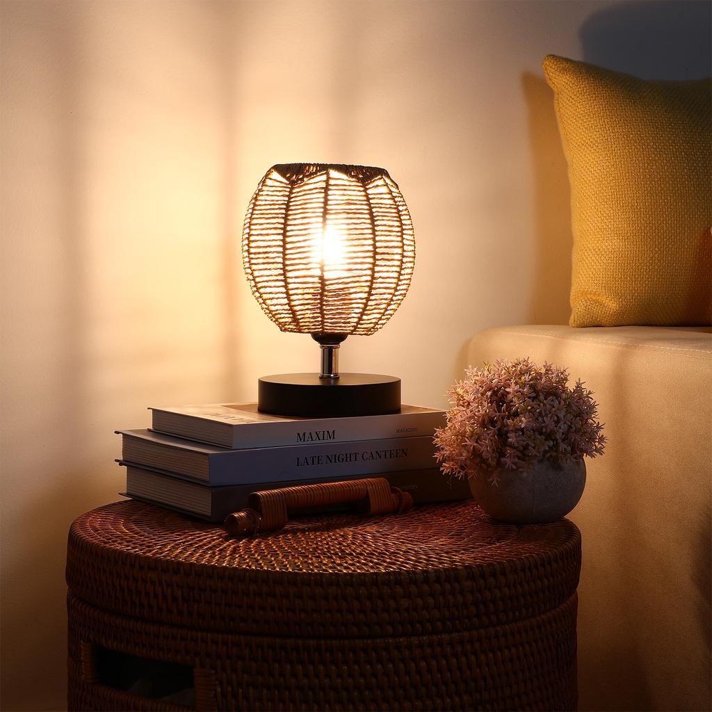 Chụp Đèn Chùm Giả Mây Phong Cách Bohemian