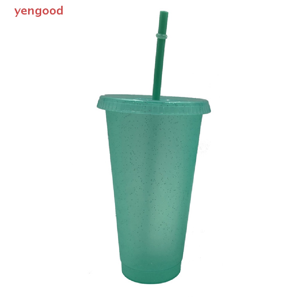 Bình Nước Có Ống Hút Thiết Kế Nhỏ Gọn Có Thể Tái Sử Dụng