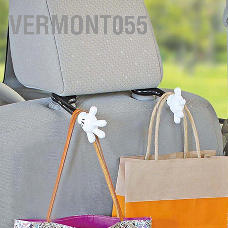 Vermont055 Ghế Ô Tô Móc Treo Lưng Dễ Thương Đẹp Đa Năng Xe Tựa Gối Đầu