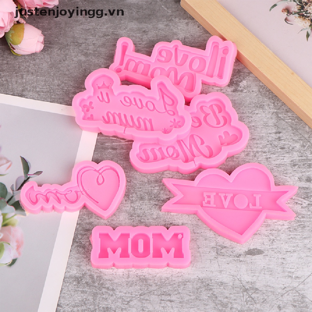 / / Khuôn Silicone Làm Bánh Hình Chữ Justenjoyg.Vn / / Mother 'S Day Trang Trí Nhà Bếp DIY