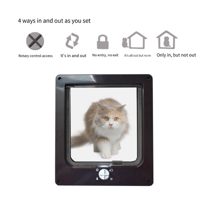 Khóa Cửa An Toàn 4 Chiều Gắn Tường Dễ Lắp Đặt Tiện Dụng Cho Gia Đình