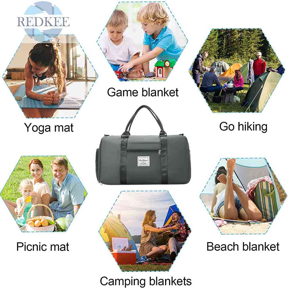 Ba Lô Thể Thao Sức Chứa Lớn Chia Ngăn Khô Và Ướt Tiện Dụng Cho Nam Và Nữ