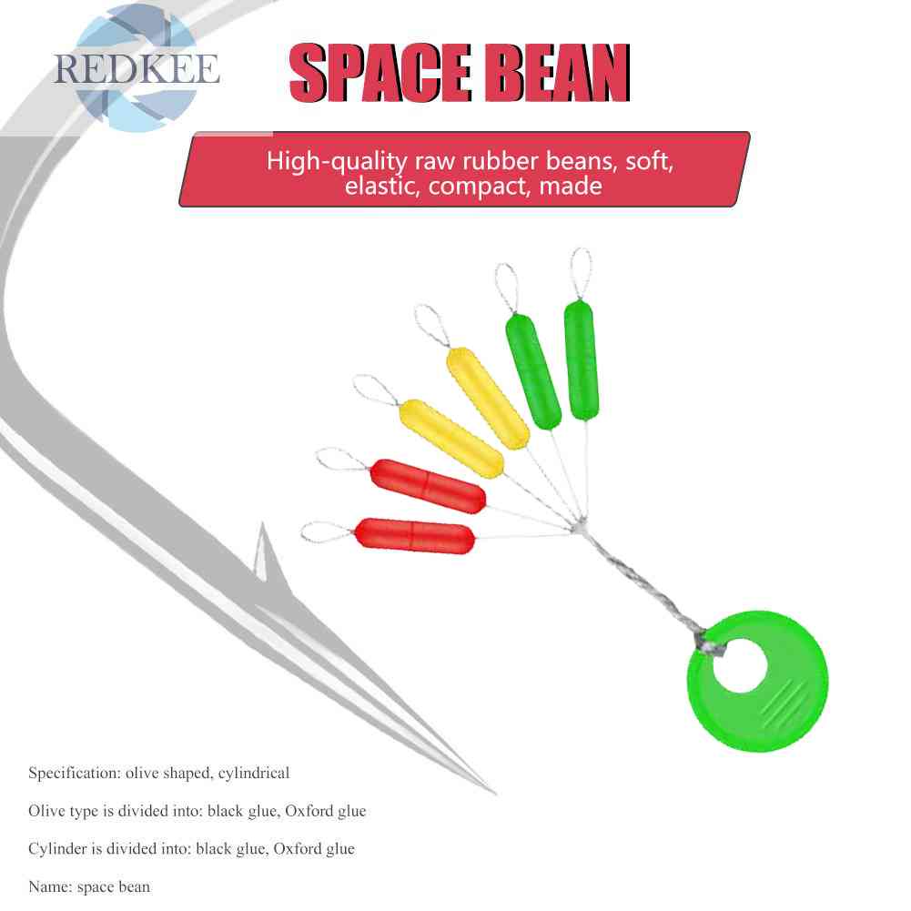Set 10 / 60 Nút Chặn Dây Câu Hình Trụ Nhiều Màu Sắc