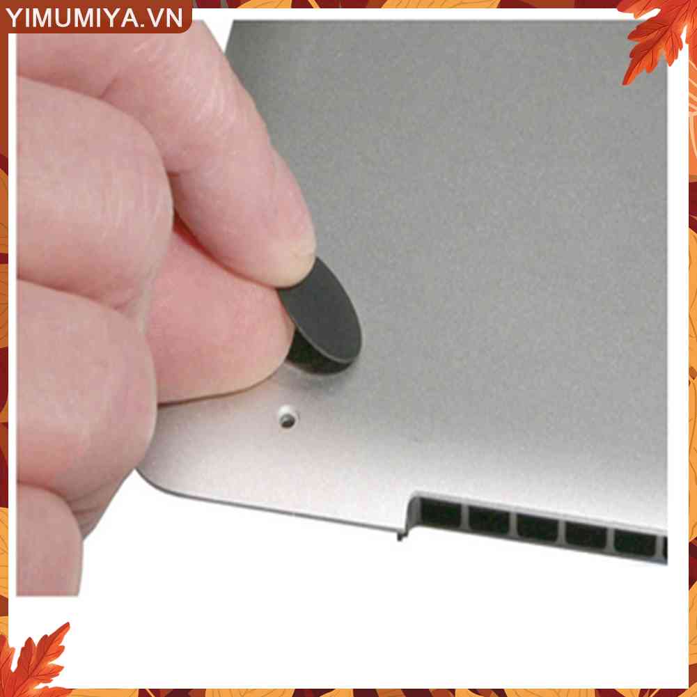 ☼Yimumiya ☼ Bộ 4 Miếng Lót Chân Đế Laptop Bằng Cao Su Cho Apple Macbook Pro Retina A1398 A1425 A1502